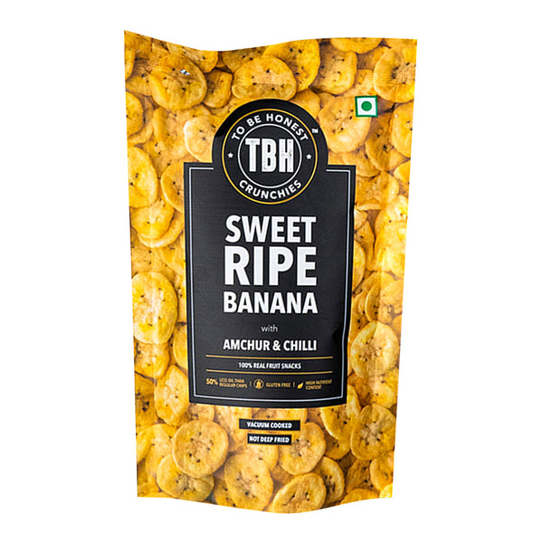 Sweet Ripe Banana Chips | 75 g | Pack of 3