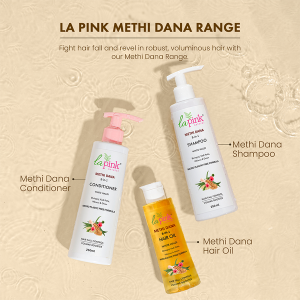 Conditioner | Bhringraj, Hibiscus & Onion | Methi Dana | 8-in-1 | Hair Fall Control | 250 ml | Set Of 2