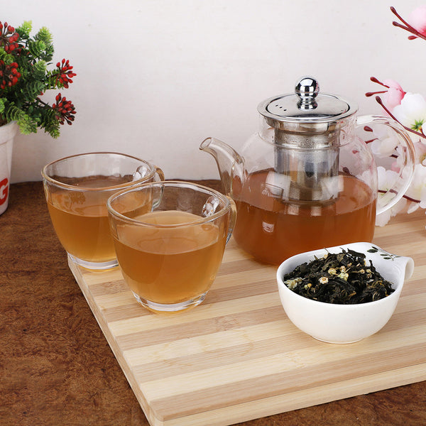 Chamomile Green Tea | Stress Relief & Good Sleep | Whole Leaf Green Tea | 100 g