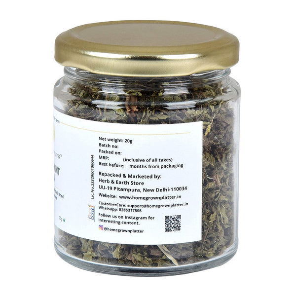 Spearmint Tea | Antioxidants Rich Detox | Menthol Rich for Refreshing Face Rinse | 20 g.