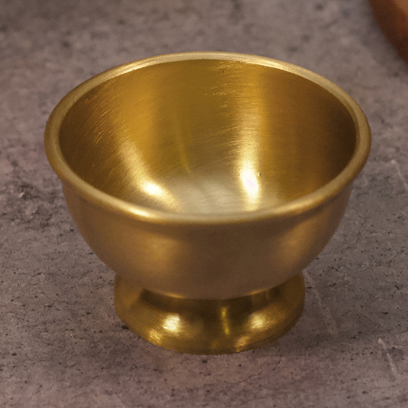 Brass Dip Bowl | Lead-Free | Set of 4