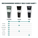 Ultra Bright Skin Combo For Men | Face & Beard Wash | Peel Off Mask | Set of 2