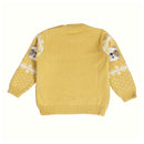 Cotton Yellow Sweater for Babies & Kids | Bear Design