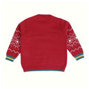 Cotton Red Sweater for Babies & Kids | Santa Design | Full Sleeves