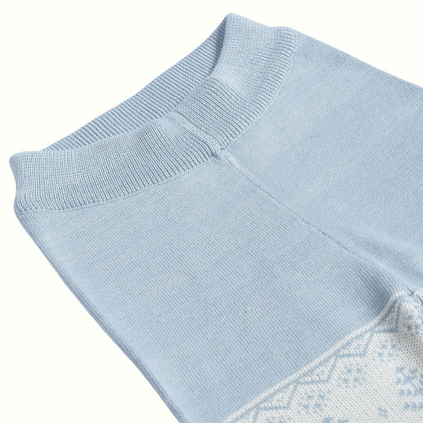 Cotton Diaper Lower for Kids & Babies | Pine Tree Print | Blue