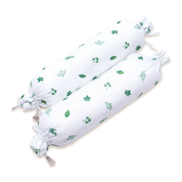 Baby Gifts | Bamboo Muslin New Baby Mini Cot Set | Green.