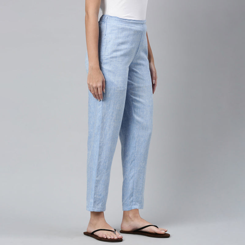 Lounge Pants Women | Hemp | Blue