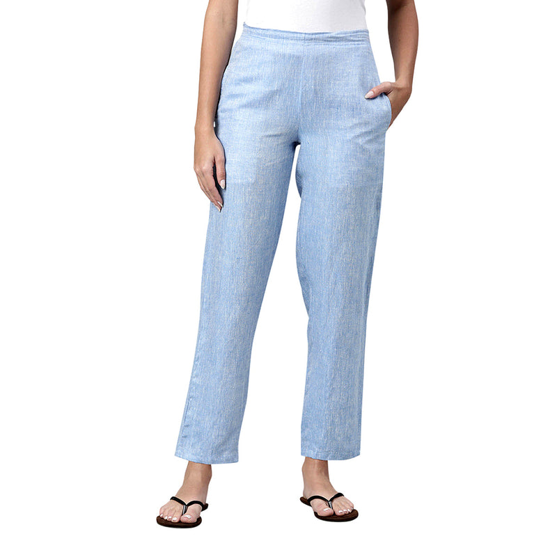 Lounge Pants Women | Hemp | Blue