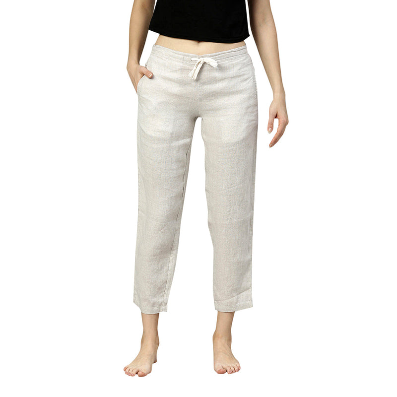 Women Pants | Hemp | Off White.