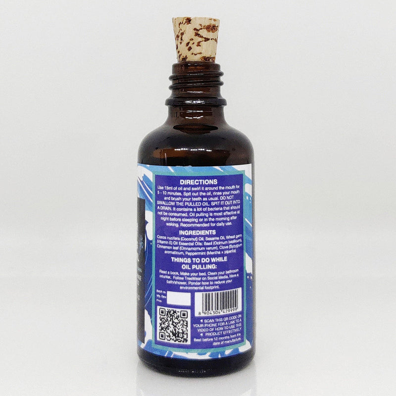 Tree Wear Oil Pulling Coconut Oil | Mouth Swirl Starter | 50 ml