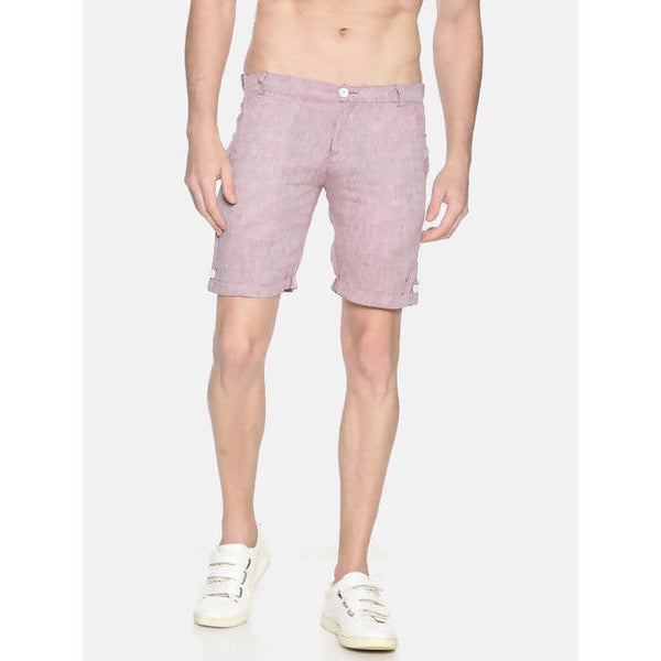 Hemp Slim Fit Shorts | Maroon