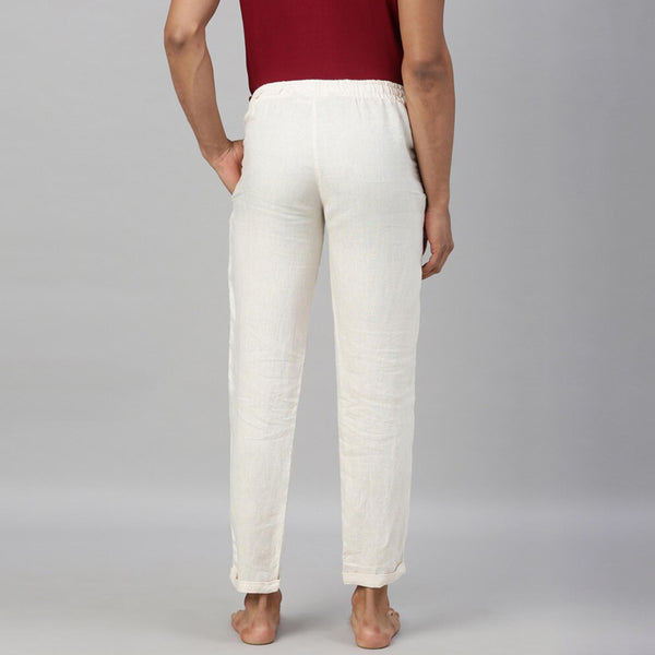 Linen Amalfi Pant  Mens linen pants Linen blend pants Linen beach pants