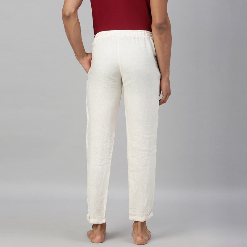 Linen Pants | Lounge Pants | Off White