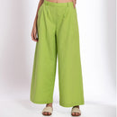 Green Flax Linen Pants