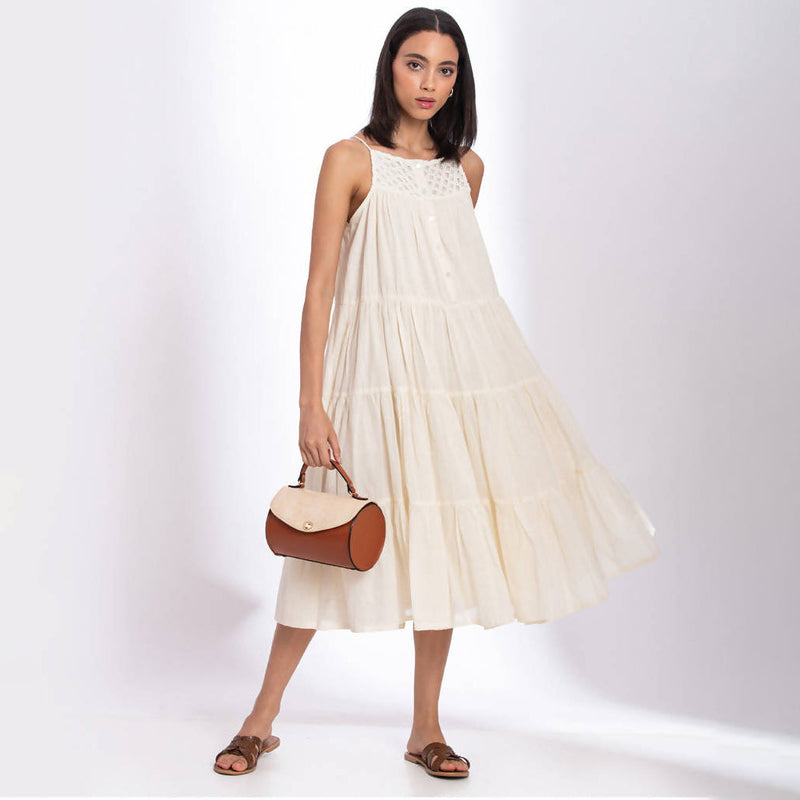 Eva Tiered Organic Cotton Dress