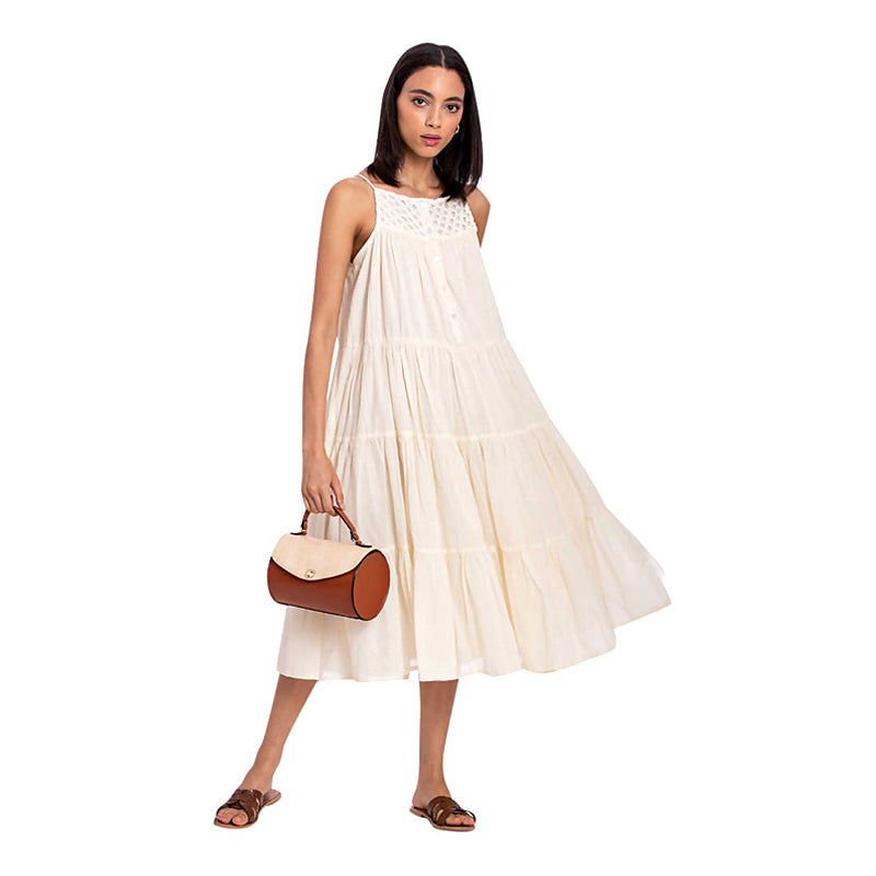 Eva Tiered Organic Cotton Dress