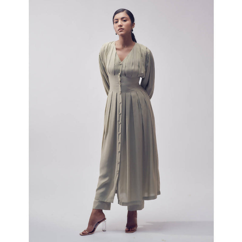 Handloom Paradise Tencel Modal Co-Ord Set | Mint Green