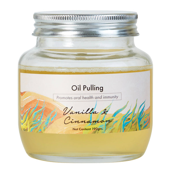 Oil Pulling | Mouth Swirl | Vanilla & Cinnamon Extract | 190 ml.