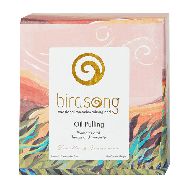 Oil Pulling | Mouth Swirl | Vanilla & Cinnamon Extract | 190 ml.