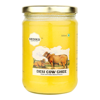 A2 Cow Ghee | Processed with Vedic Bilona | 500 ml