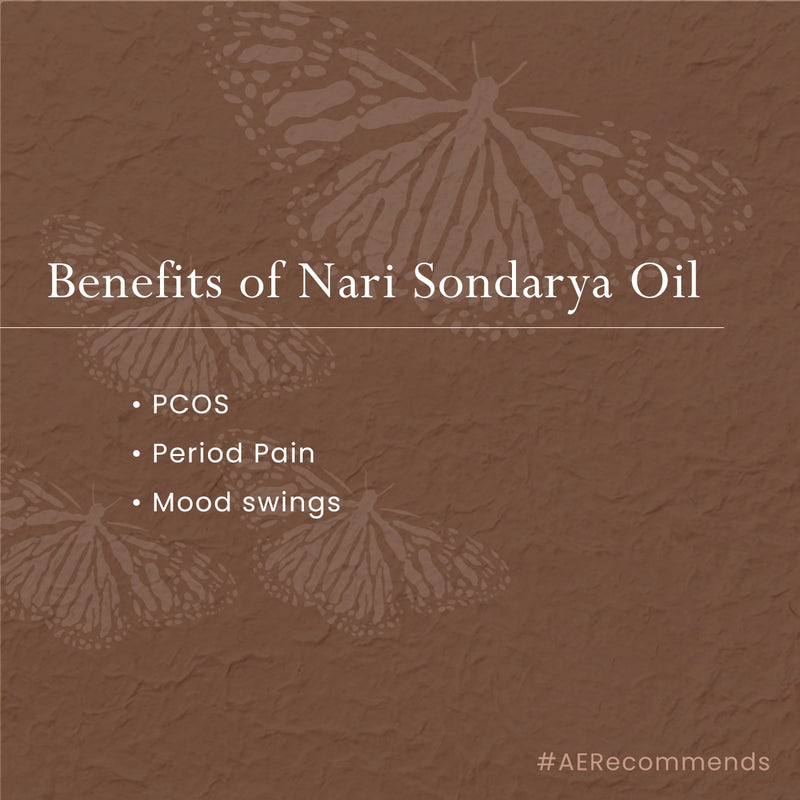 Amrutam Nari Sondarya Oil | Anti Wrinkle | 200 ml | Stretch Mark Removal.