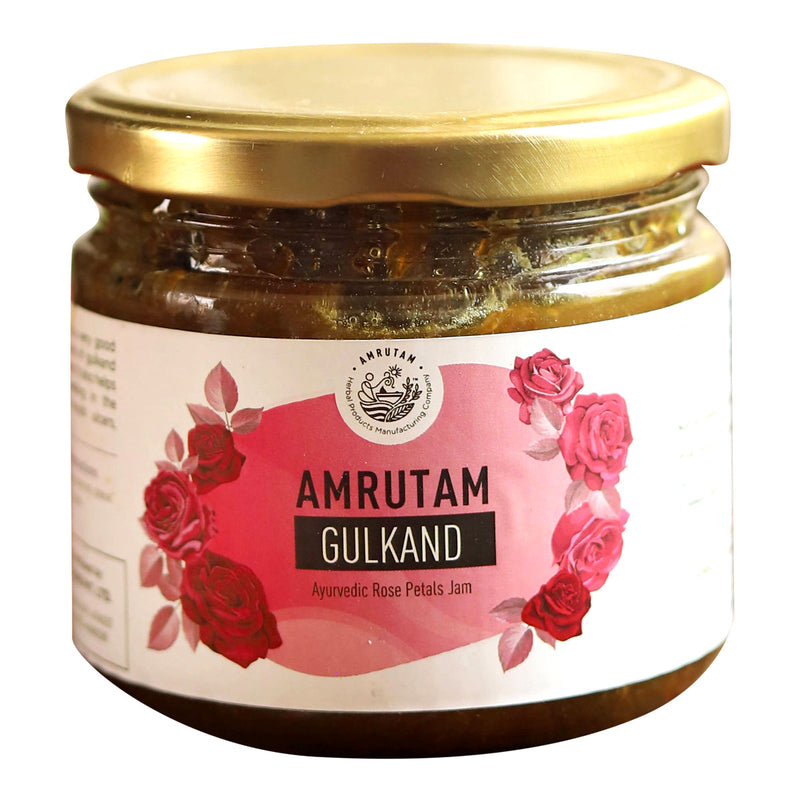 Amrutam Organic Gulkand Rose Petals Jam | 100 g.