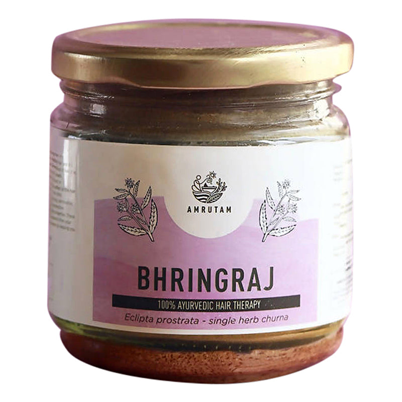 Amrutam Ayurvedic Hair Therapy Bhringraj Churna | 120 g