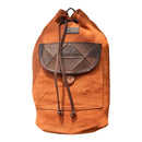 Canvas Shoulder Bag | Handcrafted Tan Jute
