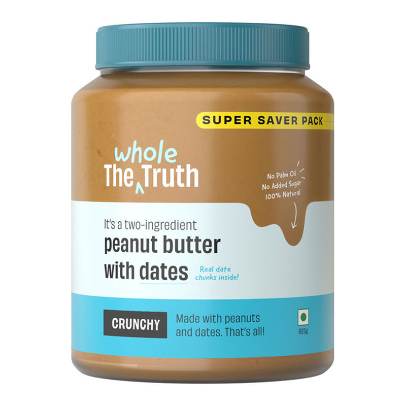 Peanut Butter with Dates | Crunchy | 925 g