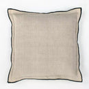 Linen Cushion Cover | Needle Work | Beige