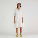 Handspun Handwoven Cotton Tunic | White