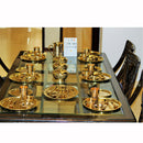 Festive Gifts | Brass Dinner Set | 51 Pieces