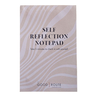 Recycled Paper Self Reflection Notepad - 30 Pages