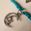 Crochet Bracelet | Set of 3 | Sun & Moon | Metal & Thread