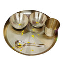 Kansa Dinner Set | Kansa Thali Set | 5 Pieces