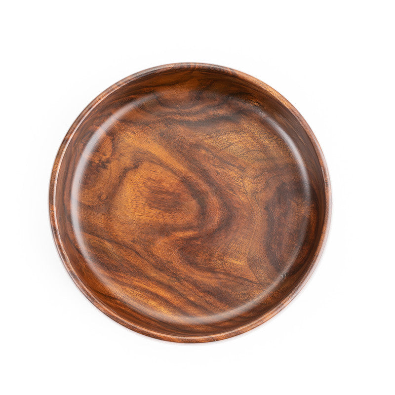 Wooden Bowl | Sheesham Wood | 8 inches.