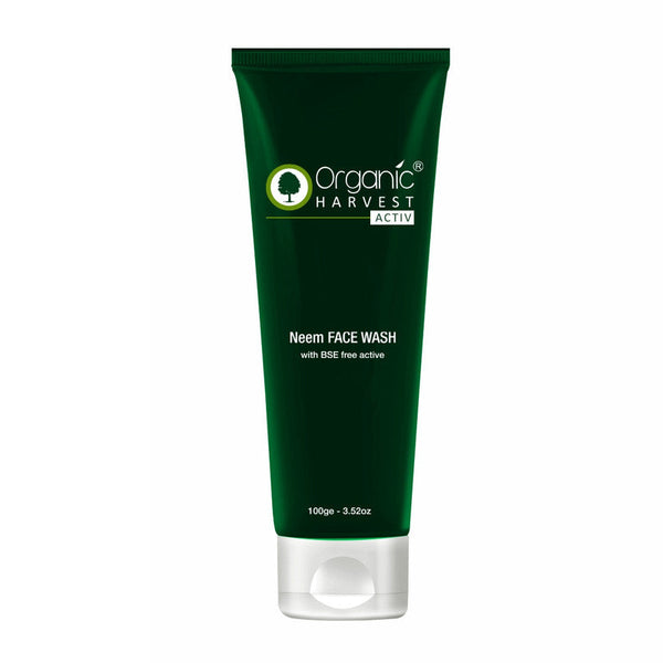 Organic Harvest Acne Control Mattifying Face Wash | Neem & Tulsi | 100 g