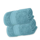 Bamboo Hand Towel | Bamboo Towel | Bamboo Cotton | Set of 2 | Turquoise