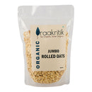 Organic Jumbo Rolled Oats | 500 g | Pack of 2.