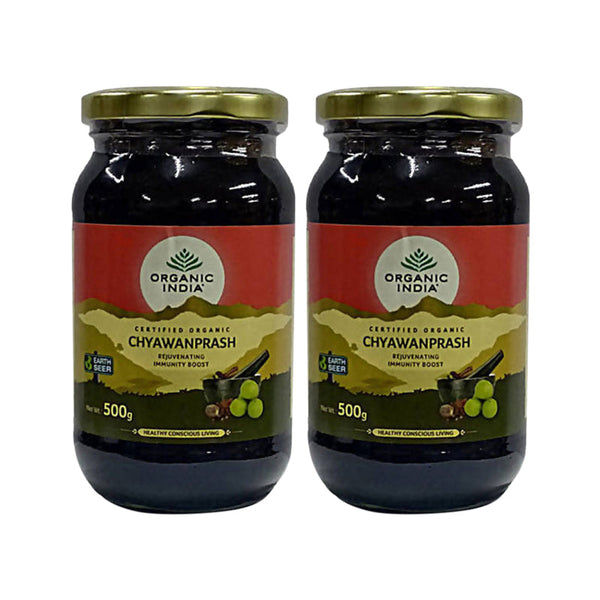 Organic India Chyawanprash | 500 g | Pack of 2 | Improves immune system
