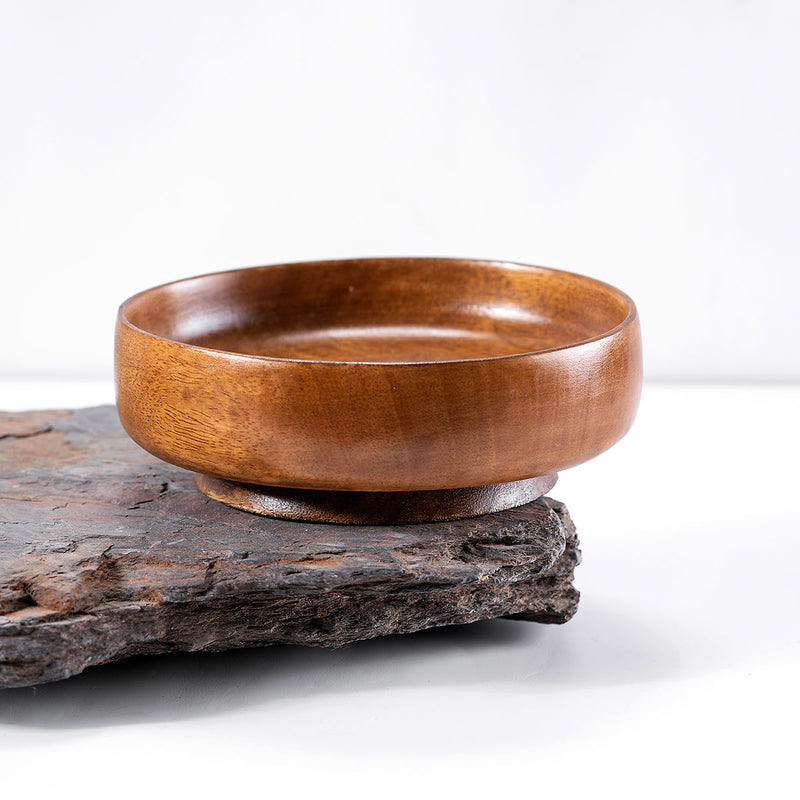 Wooden Bowl | Mango Wood | Handmade | Brown