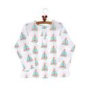 Cotton Night Suit for Kids | Sailboat Print