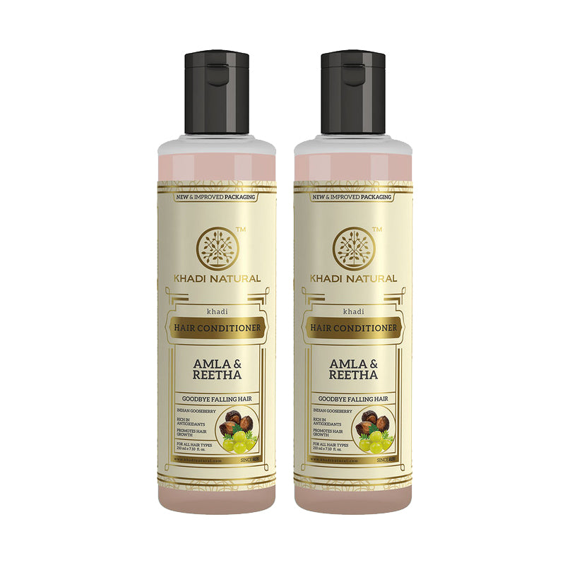 Khadi Natural Hair Conditioner | Amla & Reetha | Pack of 2