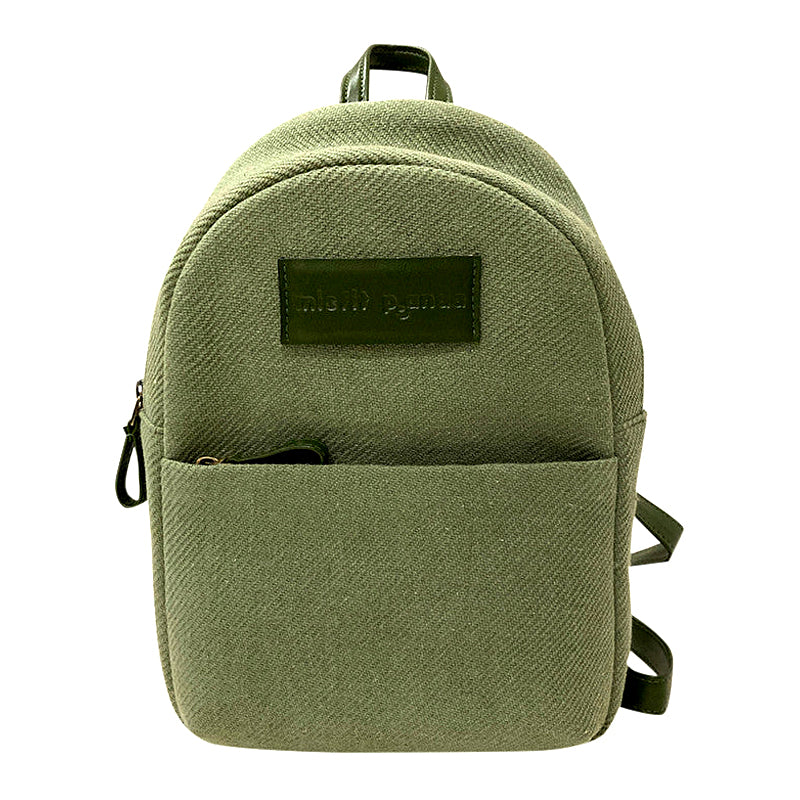 Cactus Leather Kawaii Backpack | Green