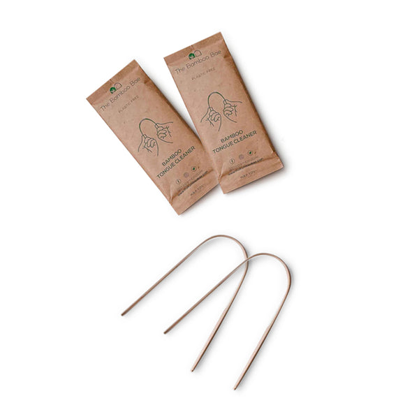 Tongue Cleaner | Natural Tongue Scrapper | Pack of 2