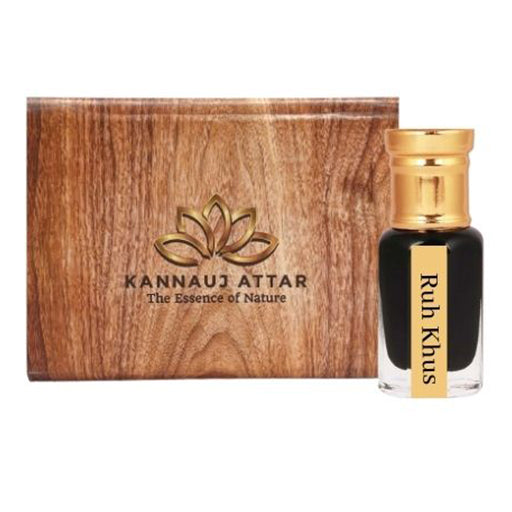 Attar Perfume | Pure Ruh Khus (Vetiver) | 6 ml