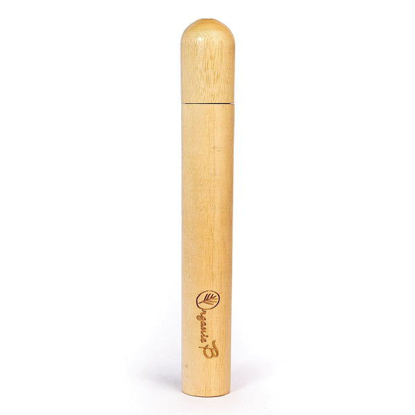 Bamboo Toothbrush with Travel Case | Charcoal Bristles