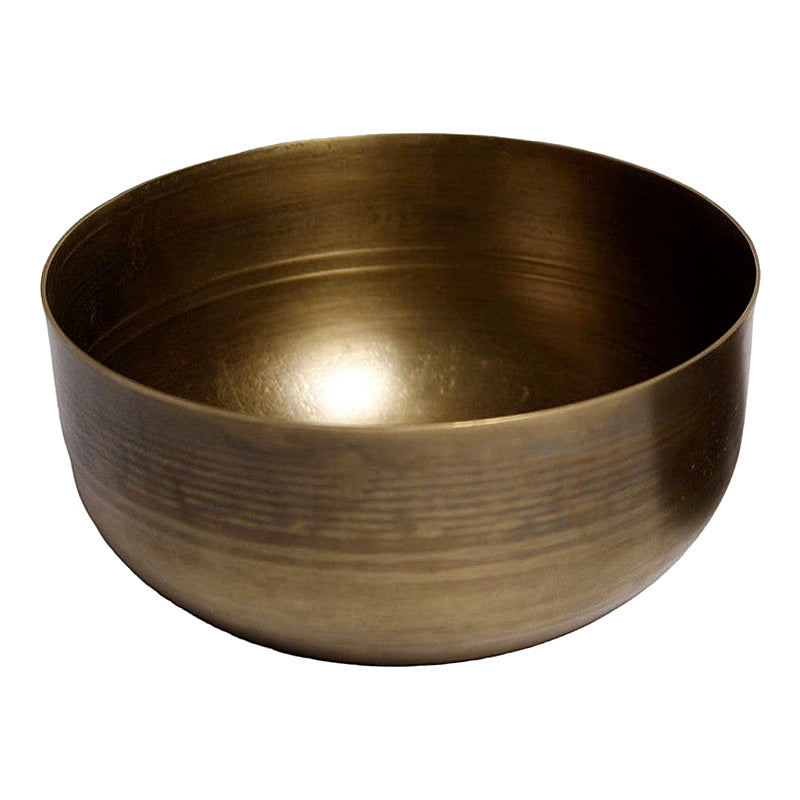 Brass Large Serving Bowl | Set of 2