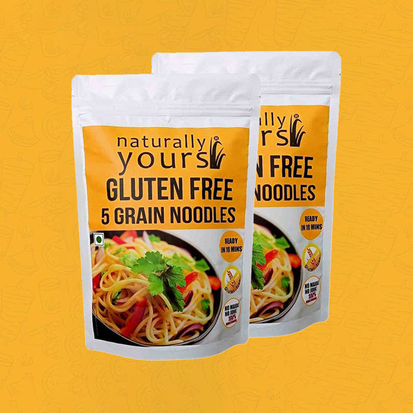 5 Grain Noodles | Gluten Free | High Fiber | 100 g | Pack of 2