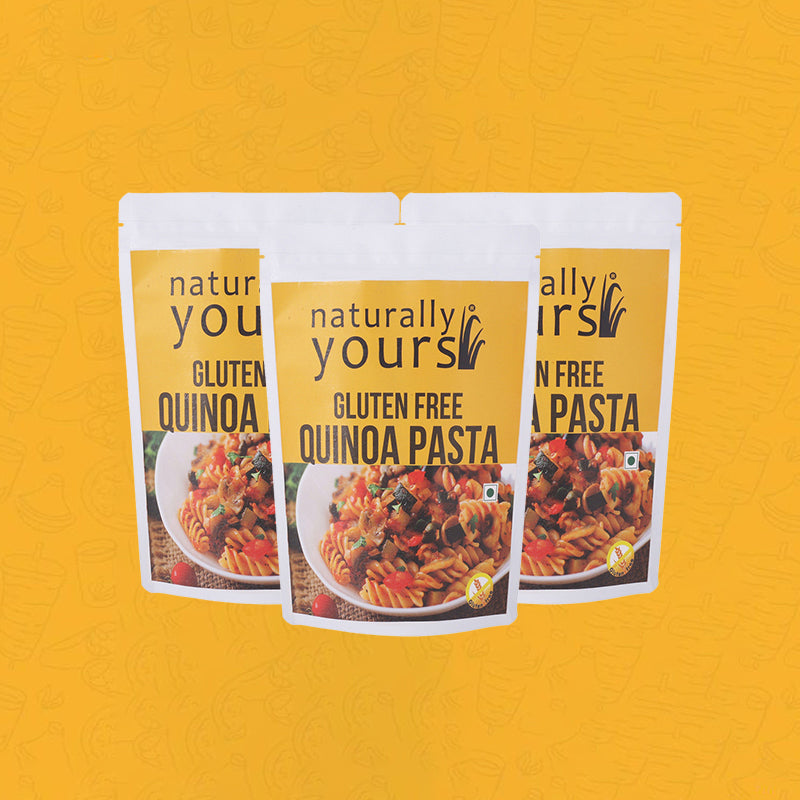 Quinoa Pasta | Gluten Free | Protein Rich | 200 g | Pack of 3